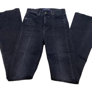 NEW VERONICA BEARD Womens Jean Washed Onyx Black Size 26 Beverly Skinny Flare